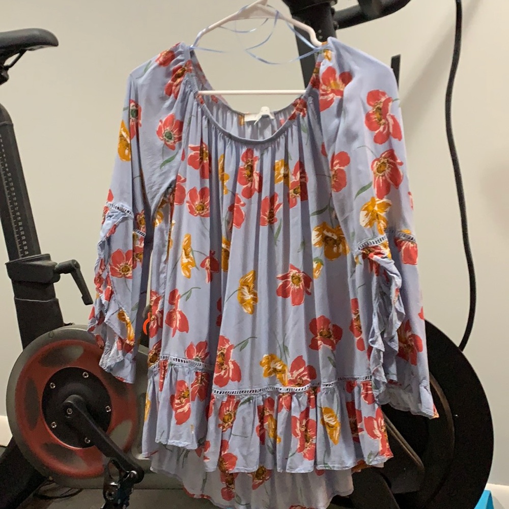 Off the shoulder blouse